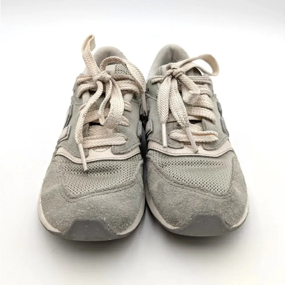 New Balance 997R Sneaker Shoes Little Kids' Olivine Linen Size US13.5 EU32
